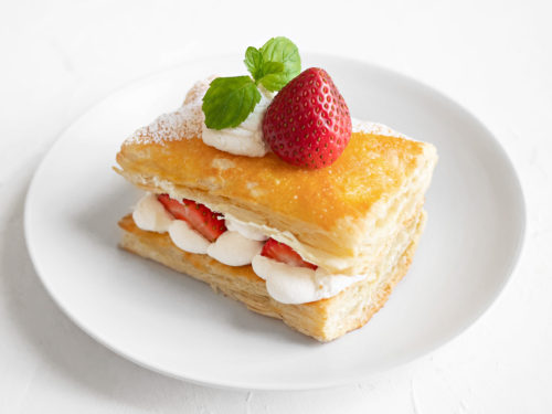 Strawberry Mille Feuille / 苺のミルフィーユ