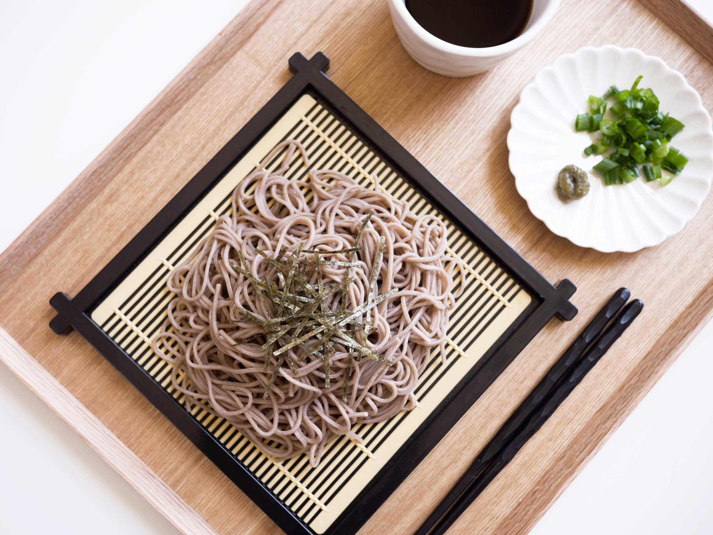 Zaru Soba Chilled Soba Noodles ざるそば Sylvia Wakana